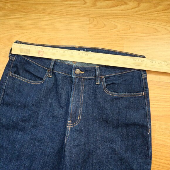Old Navy Wow Loose fit high rise dark wash Jeans womens size 14 ( 34x26 ) - Picture 8 of 11